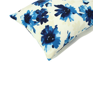 Incasa Arcelia Pillow - Blue - 20" X 14"