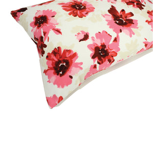 Incasa Arcelia Pillow - Rose - 20" X 14"