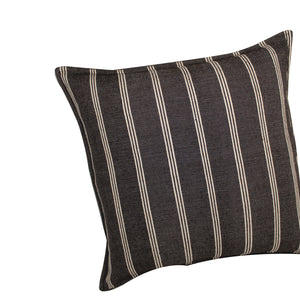 Incasa Aura Handwoven Pillow - Charcoal