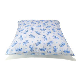Incasa Blue Unicorn Pillow - 18" X 18"