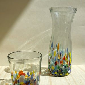 Incasa Carafe Handblown - Confetti