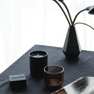 incasa Charcoal Hand-poured Candle - 11 Oz