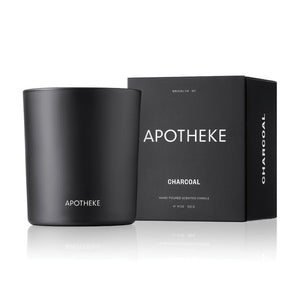 incasa Charcoal Hand-poured Candle - 11 oz