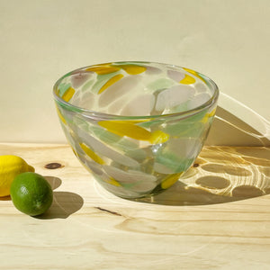 incasa Clara Salad Bowl - green/ Yellow