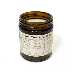 Incasa Green Tea & Citrus Soy Wax Candle
