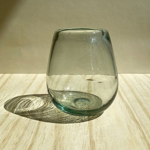 incasa Impala Wine Glass Handblown - Clear