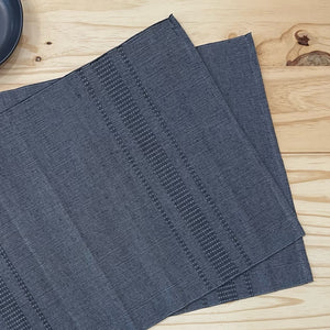 Incasa Jamil Handwoven Placemats (Set Of 4) - Charcoal