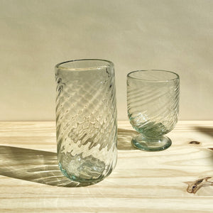 Incasa Lena Handblown Highball Glass - Clear