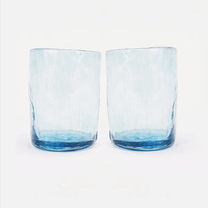 Incasa Lena Handblown Medium Glass - Ocean
