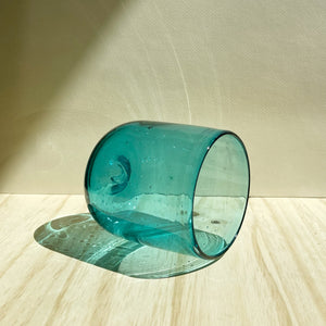Incasa Lima Handblown Glass - Aqua