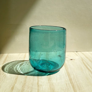 incasa Lima Handblown Glass - Aqua