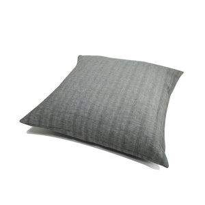 Incasa Livia Pillow - Herringbone Grey - 20" X 20"