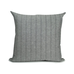 incasa Livia Pillow - Herringbone Grey - 20" x 20"
