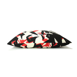 Incasa Monet Pillow - Red - 20" X 14"