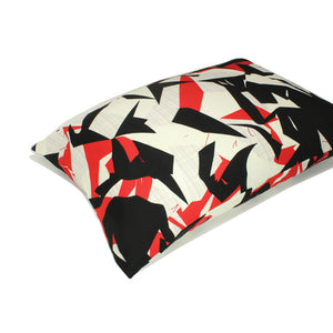 Incasa Monet Pillow - Red - 20" X 14"