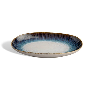 Incasa Oval Serving Tray - Ocean