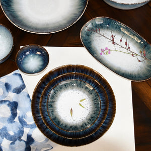 Incasa Oval Serving Tray - Ocean