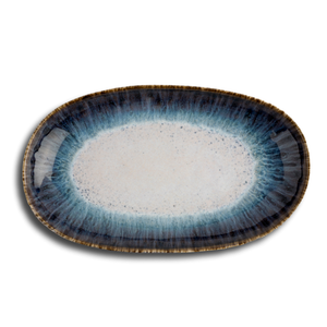 incasa Oval Serving Tray - Ocean