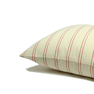 Incasa Polanco Stripe - Cream / Red