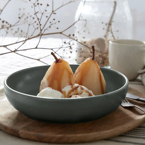 Incasa Porto Pasta Bowl - Artichoke Green