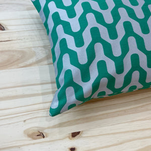 Incasa Santi Lumber Pillow - Emerald Green - 20" X 14"