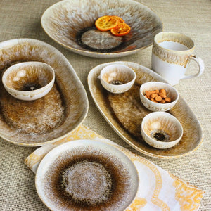 Incasa Serving Bowl - Caramel