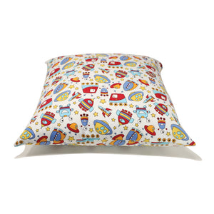 Incasa Space Ship Pillow - 18" X 18"