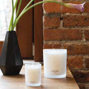 Incasa White Vetiver Hand-poured Candle - 11 Oz