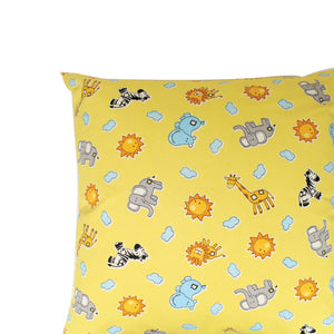 Incasa Zoo Yellow Pillow - 18" X 18"