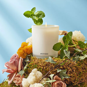 Incasa Wild Mint And Ivy Classic Candle Hand-poured