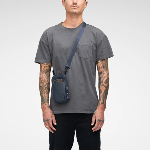 Incase A.R.C. Small Crossbody Bag With ReSpun 100% Recycled Polyester Black