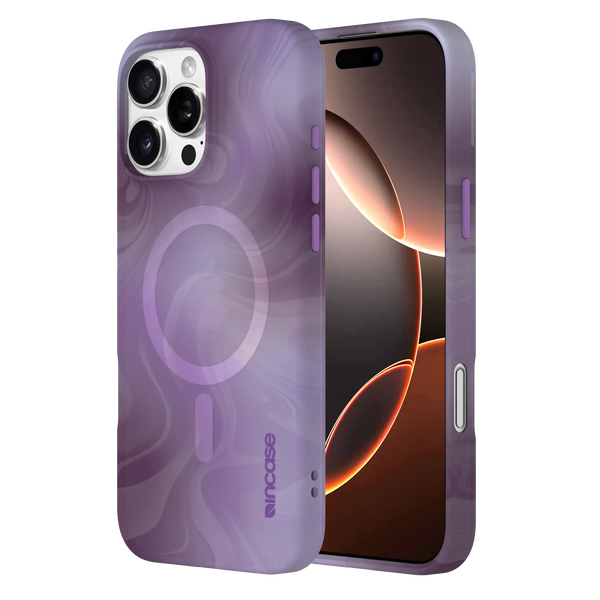 Incase Halo Case With MagSafe For IPhone 16 Pro Max Oil Slick Lilac