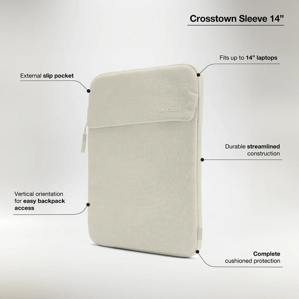 Incase Incase Crosstown Sleeve With 14-inch Laptop Black
