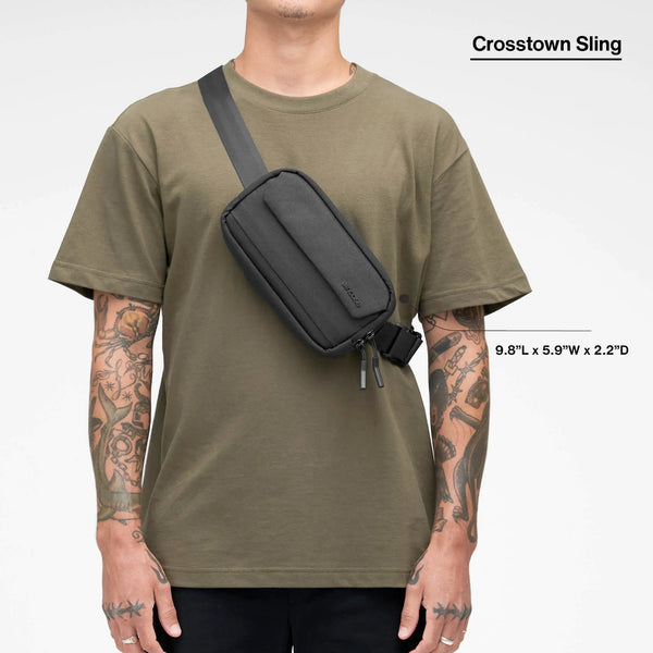 Incase Crosstown Sling With Woolenex Black