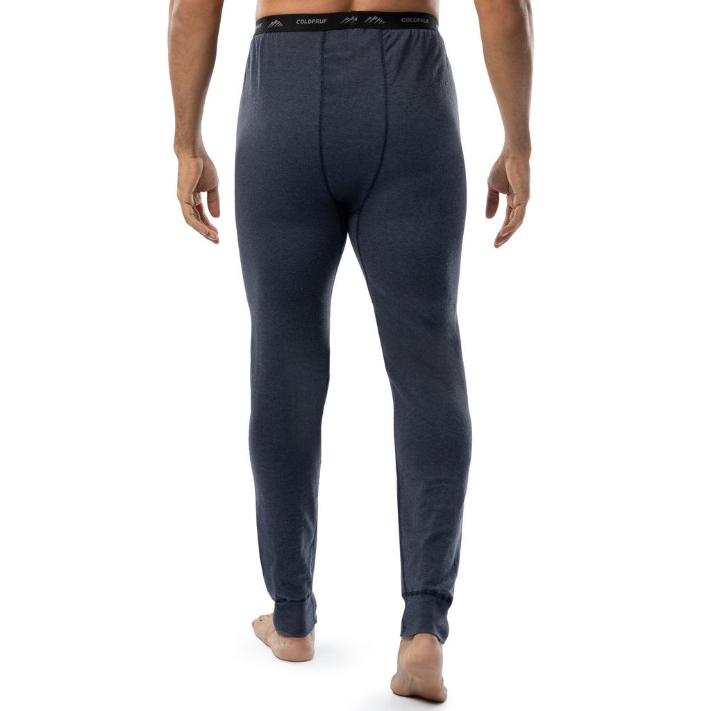 Indera Men's Authentic Wool Plus Pant Navy