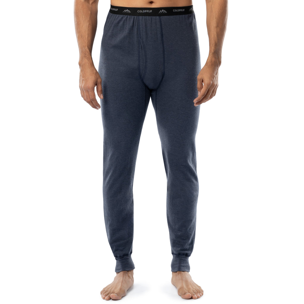 indera Men's Authentic Wool Plus Pant Navy