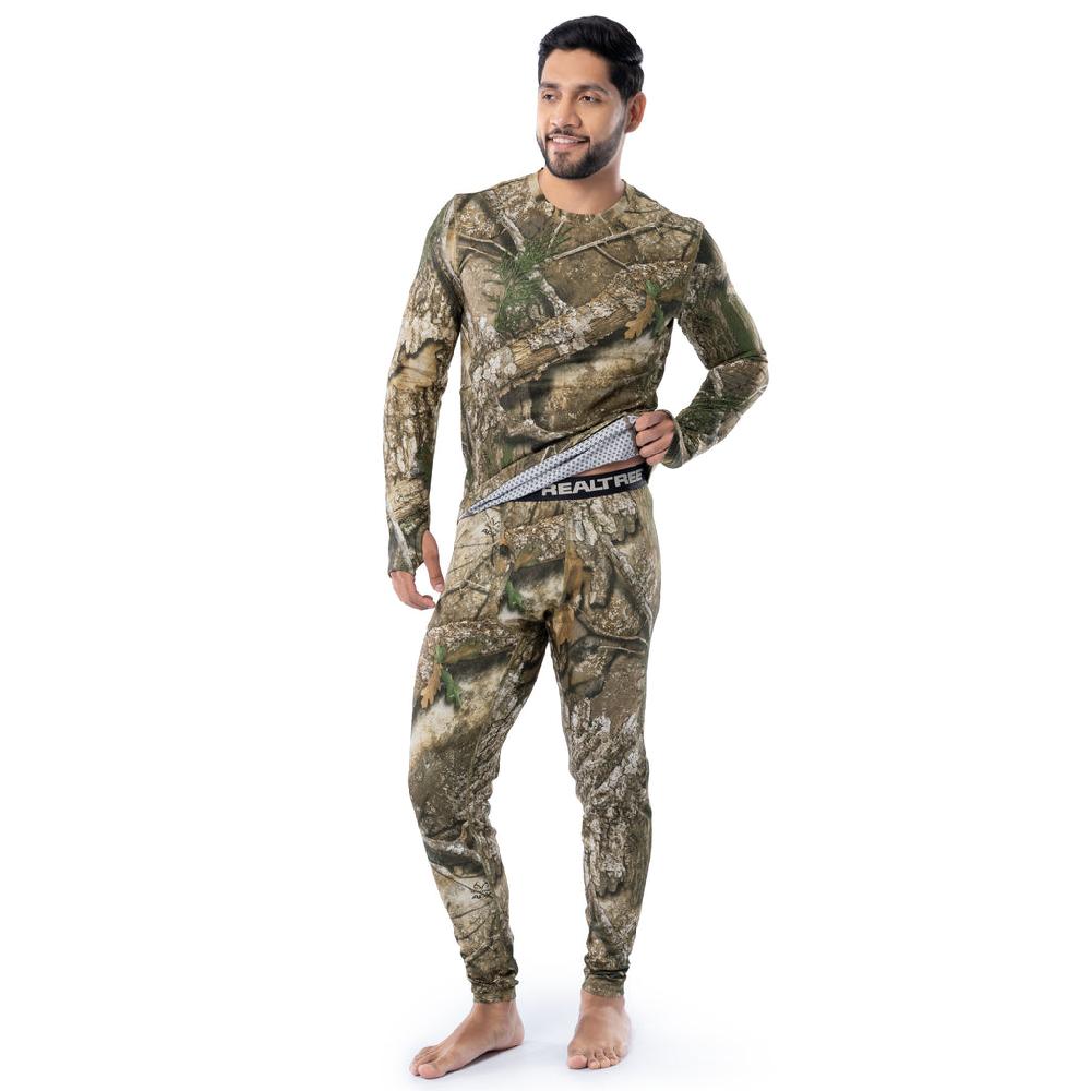 indera Men's Camo Pant Realtree APX Pattern