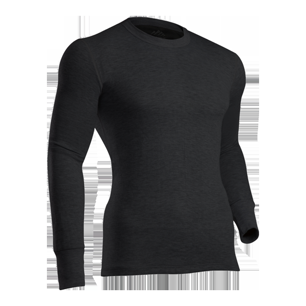 Indera Men's Platinum II Crew Heather Grey