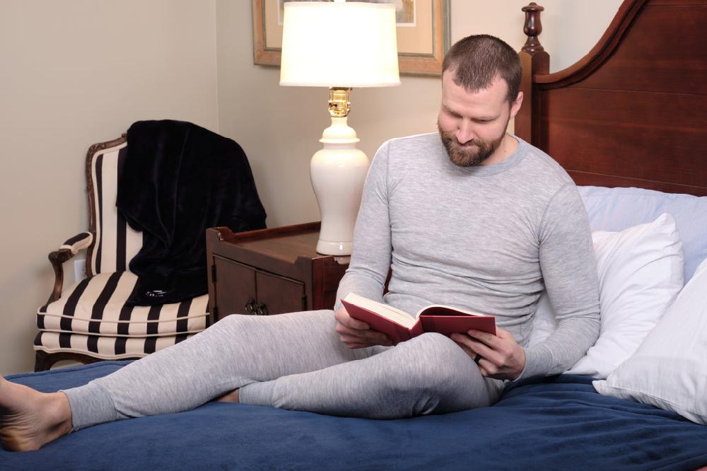 Indera Men's Platinum II Pant Heather Grey