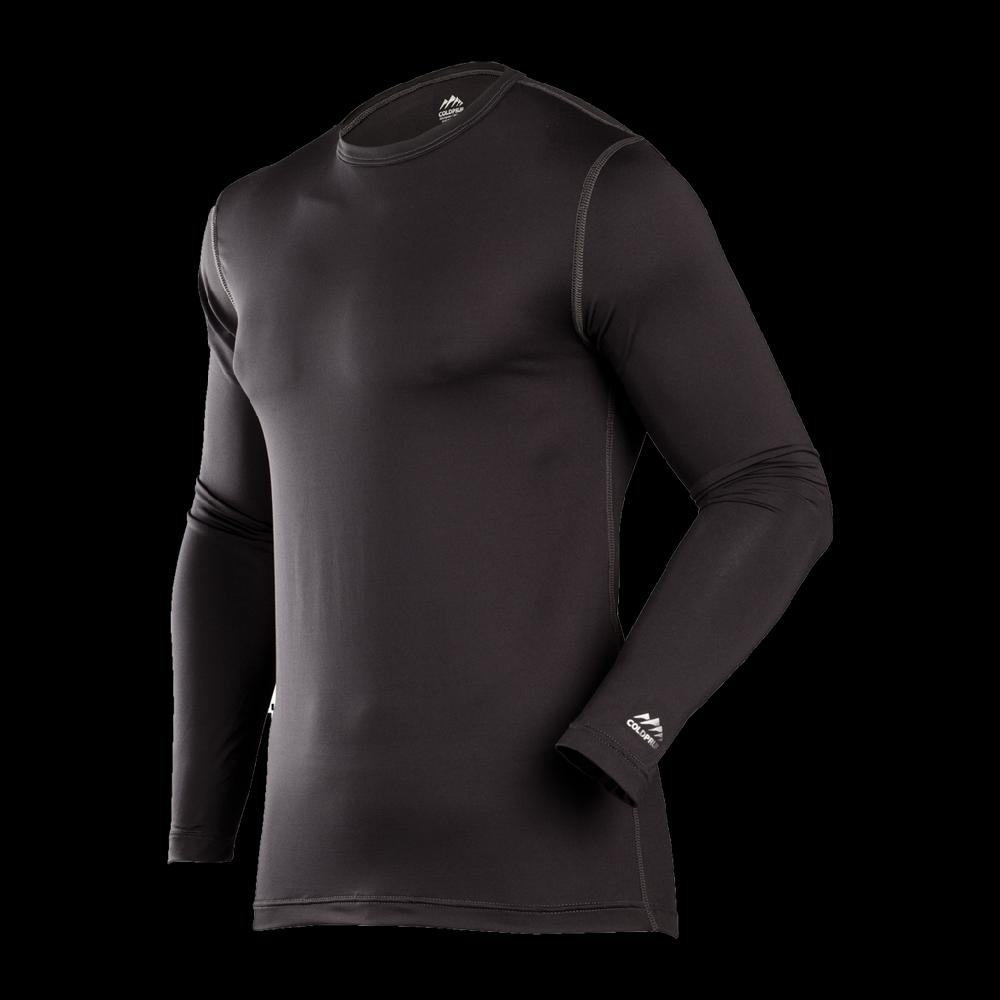 indera Men's Premium Performance Crew Black