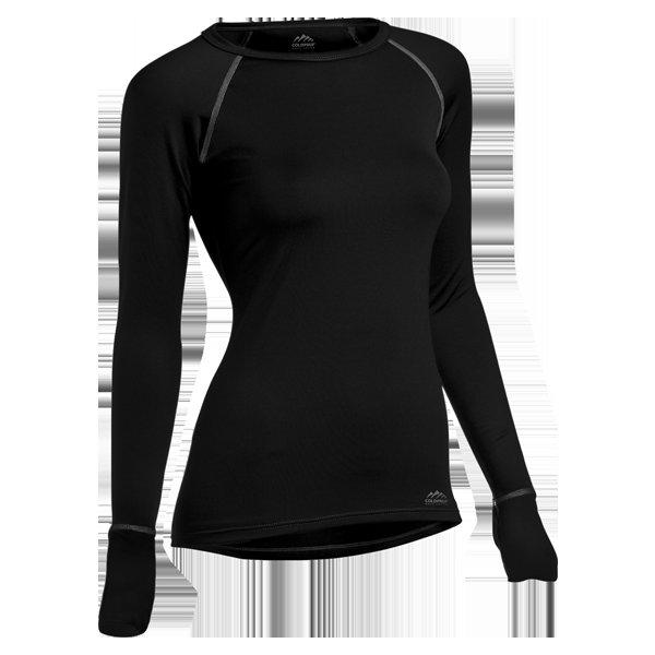 indera Women's Quest Crew Black