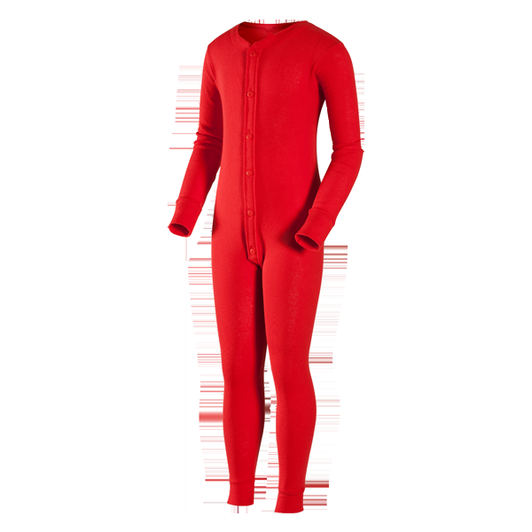 indera Youth Union Suit Red