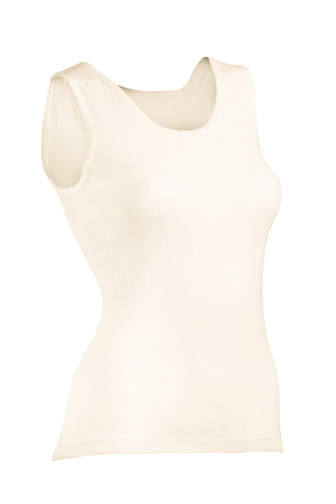 Indera Women's Snuggie Rib-Knit Lace Vest - 3 Pack White