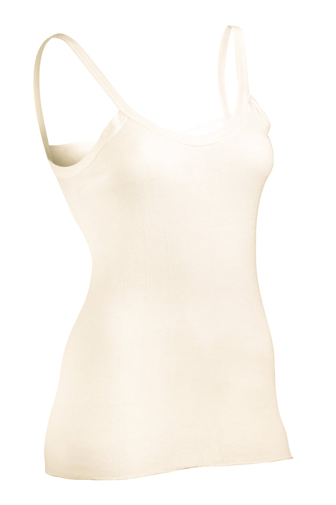 Indera Women's Snuggie Thin Strap Tank - 3 Pack White