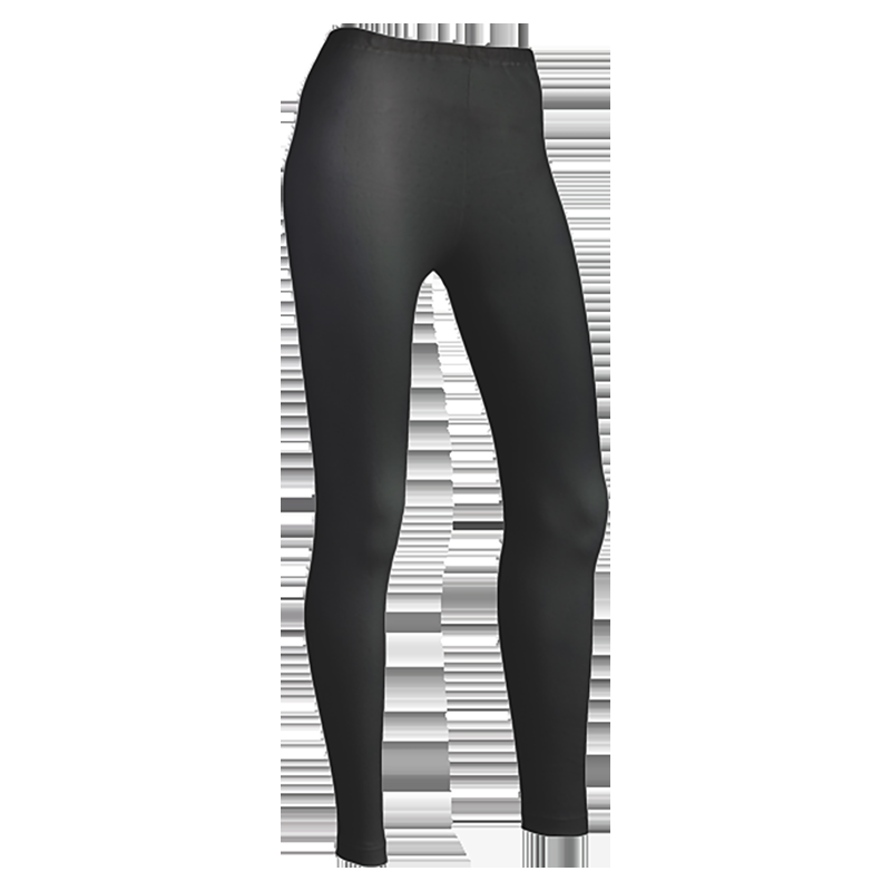 Indera Women's Sweet Seams Cotton Rib Legging White