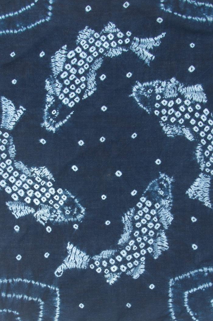 Indigo People CARP BANDANA - Bandhani Tie And Dye