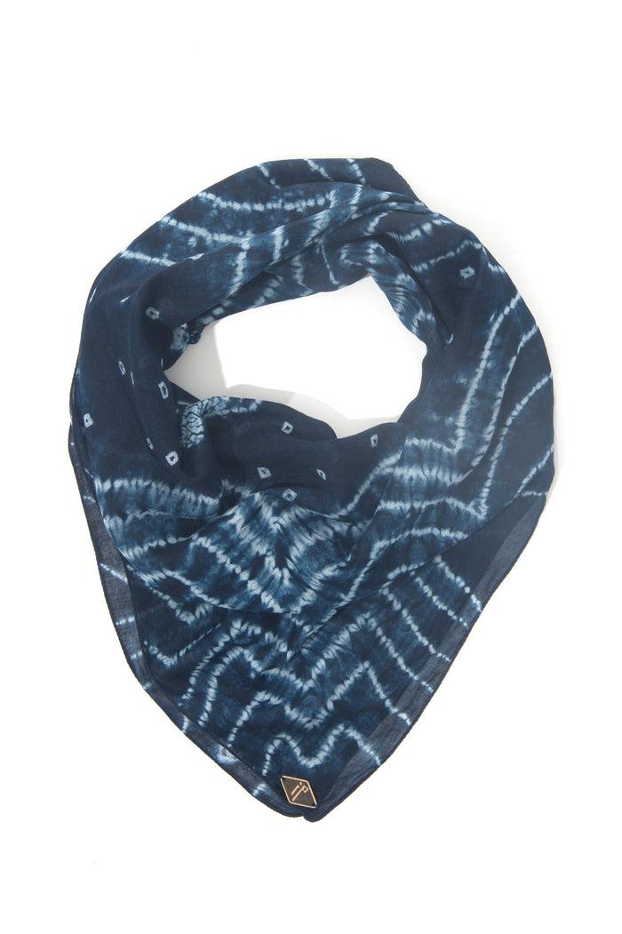 Indigo People CARP SCARF - Bandhani Tie And Dye