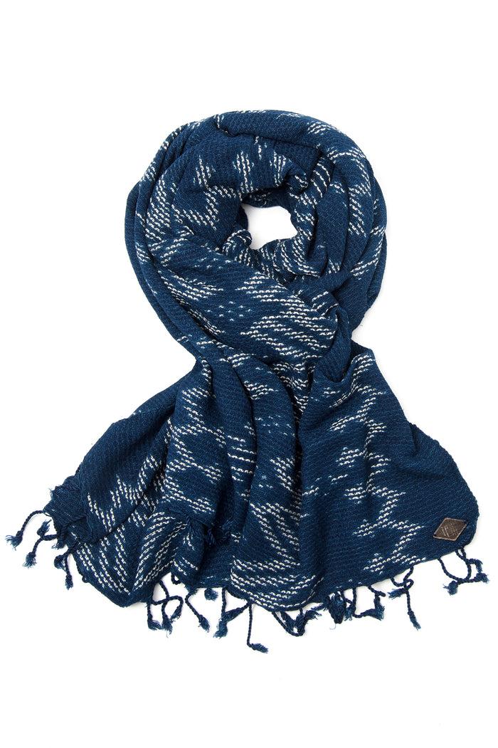 Indigo People EDEN SCARF - Hand Loomed Ikat