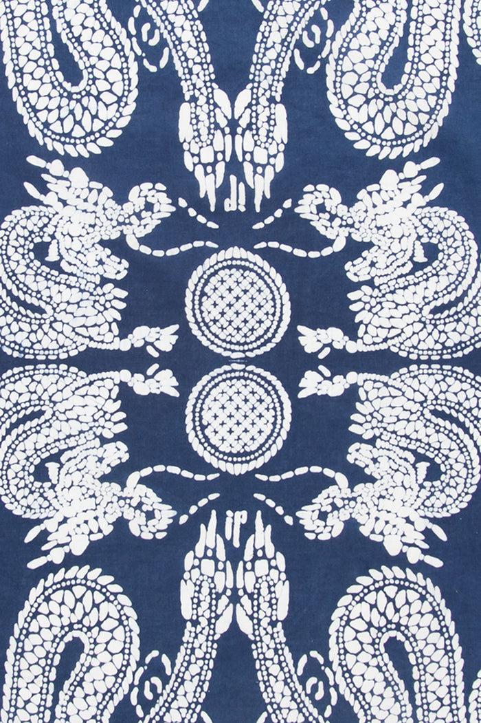 Indigo People EMPIRE BANDANA - Batik Screen Print