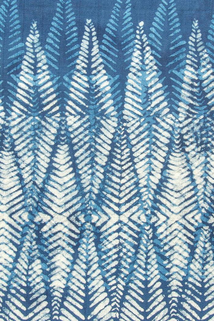 Indigo People FEZA SCARF - Mud Resist Block Print